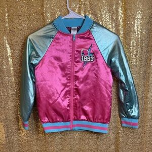 L.O.L. Surprise! Pink and Teal Puffer Jacket